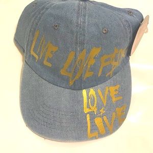 Custom jean hat